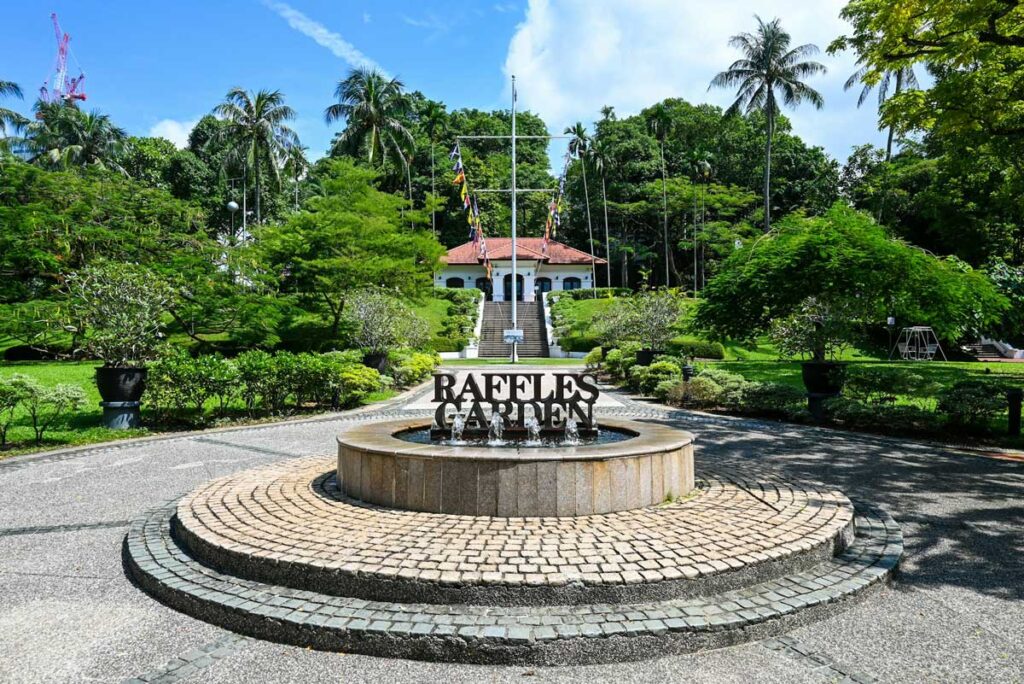 Fort Canning Park in Singapore.