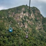 The Langkawi SkyCab cable car on Langkawi, Malaysia.