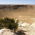 Meteor Crater near Winslow, Arizona.