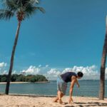 Palawan Beach on Sentosa Island, Singapore.