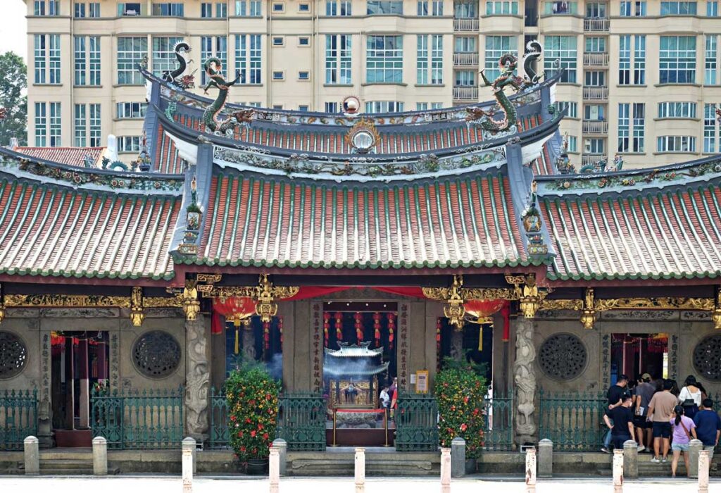 Thian Hock Keng Temple in Singapore.