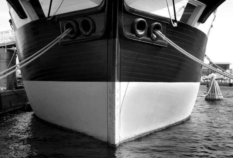 The USS Constellation, part of the Historic Ships in Baltimore, Maryland.