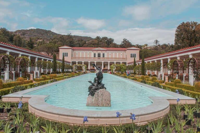 The Getty Villa in Pacific Palisades, Los Angeles.