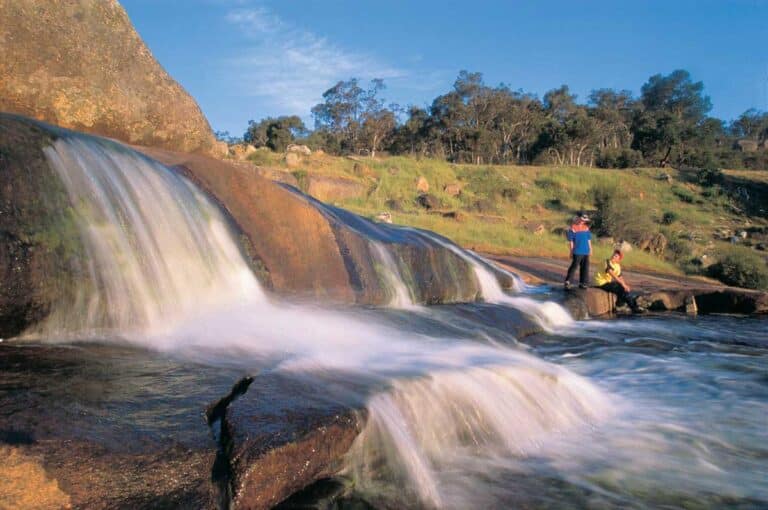 Hovea Falls in John Forrest National Park near Perth, Western Australia.