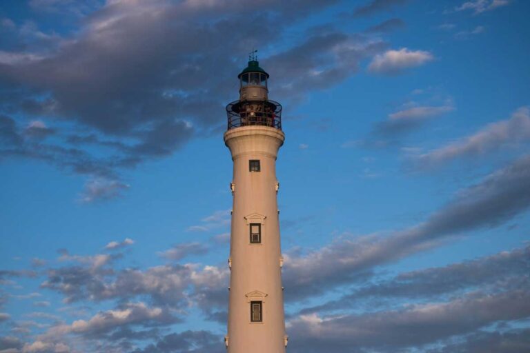 The California Lighthouse in Aruba.