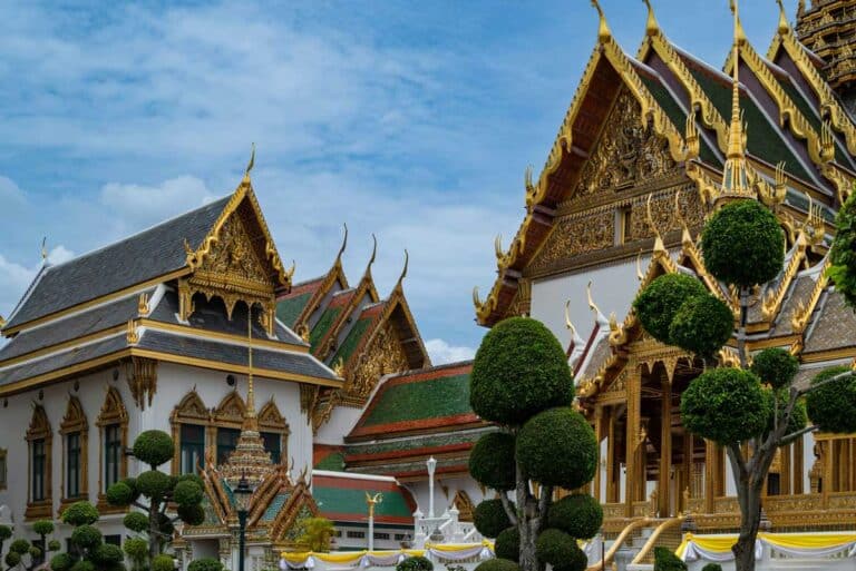 The Grand Palace in Bangkok, Thailand.