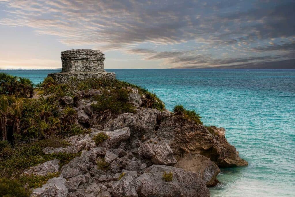 The Tulum ruins in Quintana Roo, Mexico.