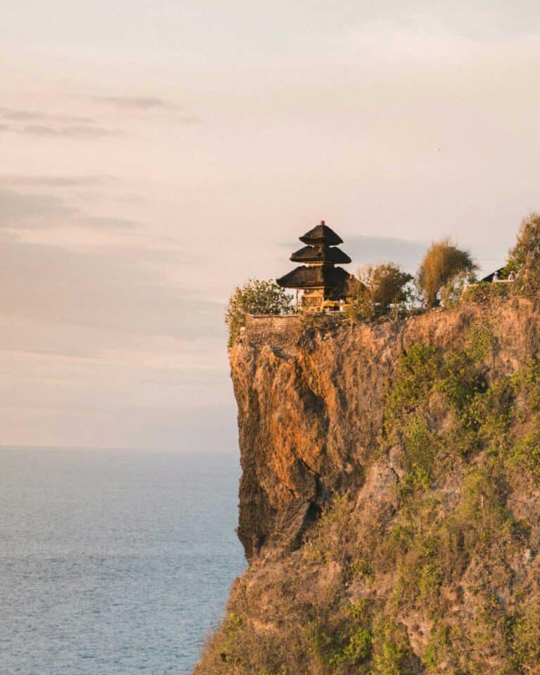 Uluwatu Temple on Bali, Indonesia.