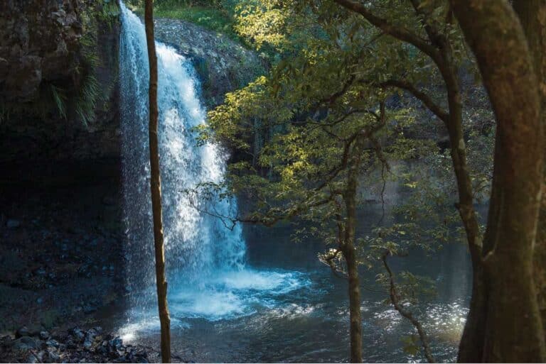 Killen Falls near Ballina, New South Wales.