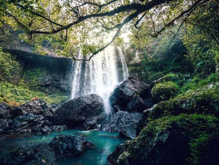 Zillie Falls in Far North Queensland.